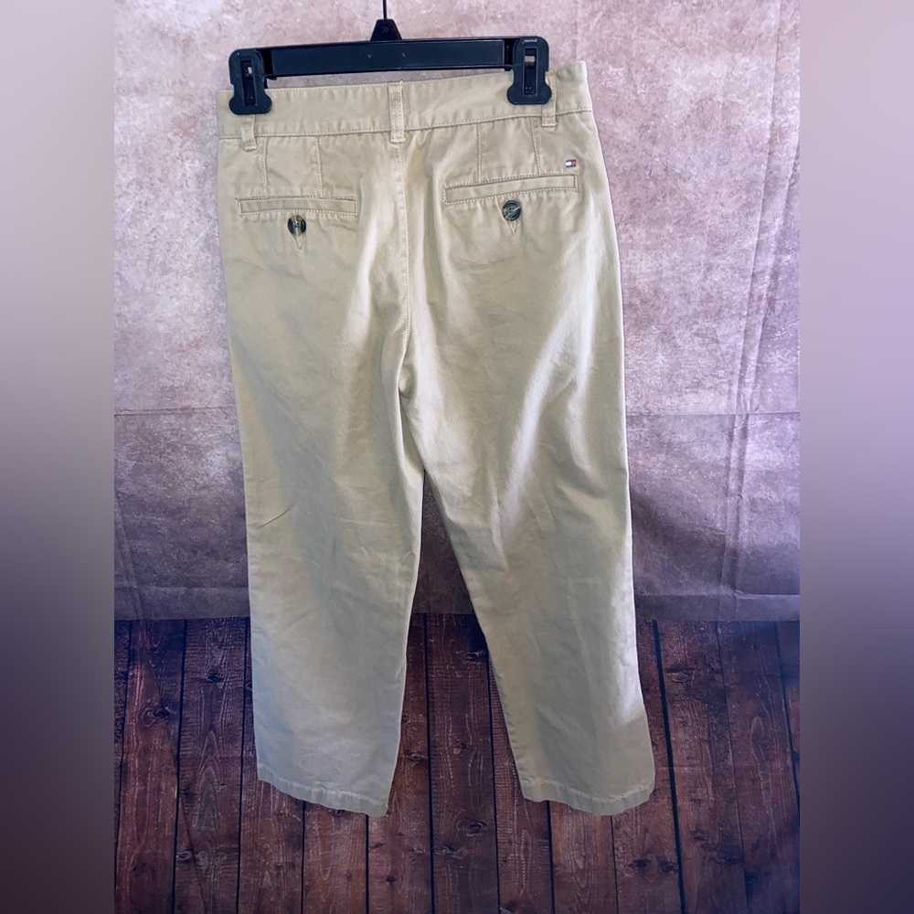 Tommy Hilfiger boys tan chino pants-size 14-EUC! - Picture 3 of 5